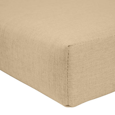 25" L x 25.5" W x 5" D Seat Cushion and 25 W x 18" H x 5" D Back Cushion Deep Seating Set - Canvas Heather Beige