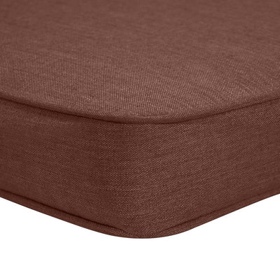 19.75" L x 18.25" W x 2.75" D Dining Chair/Seat Pad Cushion