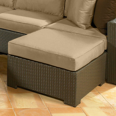 20.5" L x 24" W x 4" D Ottoman/Bench Cushion