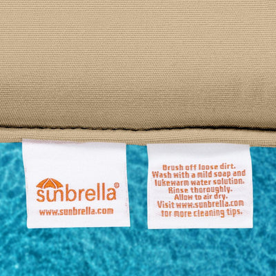 20.5" L x 24" W x 4" D Ottoman/Bench Cushion