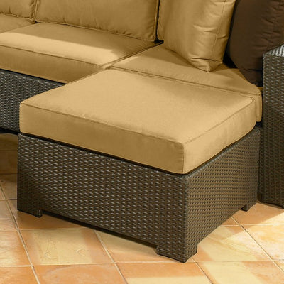 20.5" L x 24" W x 4" D Ottoman/Bench Cushion