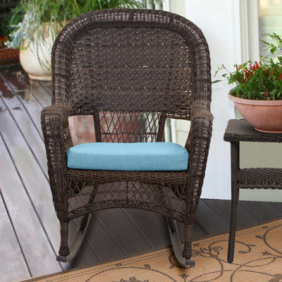 18" L x 18" W x 3" D Dining Chair/Seat Pad Cushion - Cast Horizon