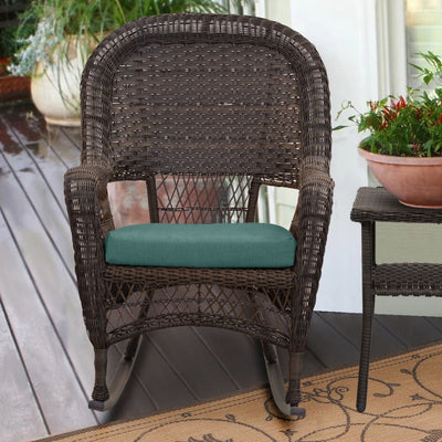 18" L x 18" W x 3" D Dining Chair/Seat Pad Cushion - Cast Breeze