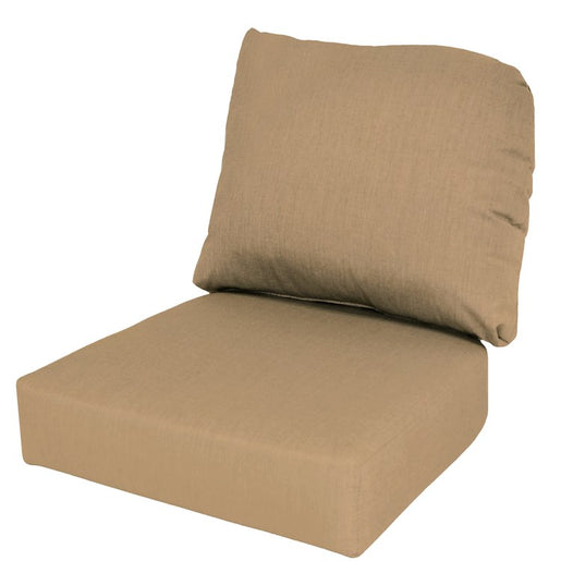 24" L x 22" W x 5" D Seat Cushion and 22" W x 20" H x 5" D Back Cushion Deep Seating Set - Canvas Cocoa