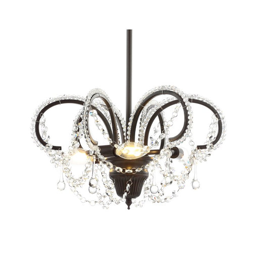 Caroline Three-Light Pendant - Oil Rubbed Bronze