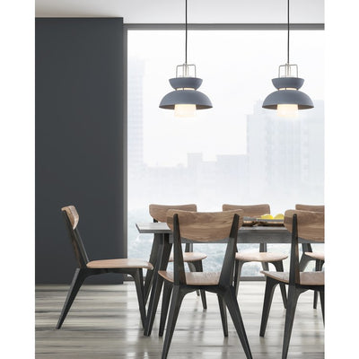 Paul Single-Light LED Pendant - Gray