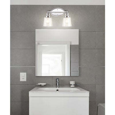 Beverly Four-Light LED Bathroom Vanity Fixture - Chrome