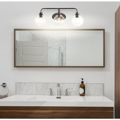 Sandrine Three-Light LED Bathroom Vanity Fixture - Oil Rubbed Bronze