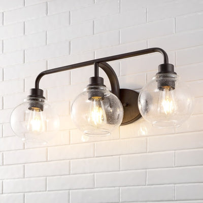 Sandrine Three-Light LED Bathroom Vanity Fixture - Oil Rubbed Bronze
