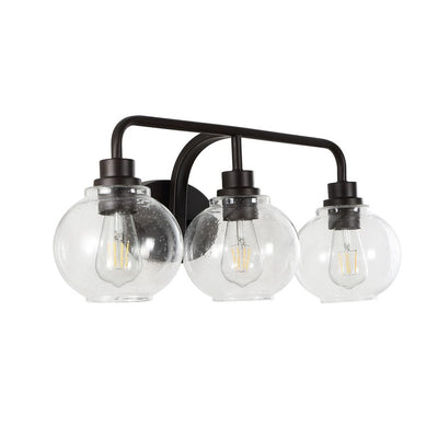 Sandrine Three-Light LED Bathroom Vanity Fixture - Oil Rubbed Bronze