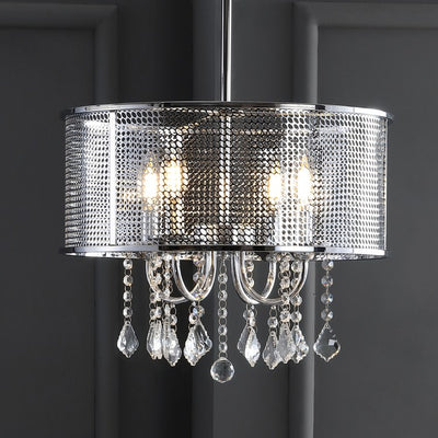 Avah Four-Light Pendant - Chrome