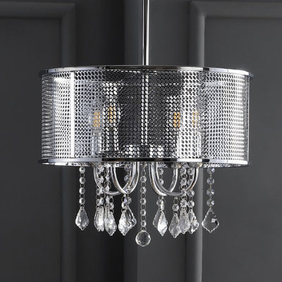 Avah Four-Light Pendant - Chrome