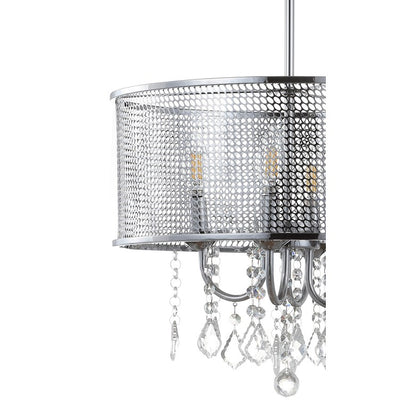 Avah Four-Light Pendant - Chrome