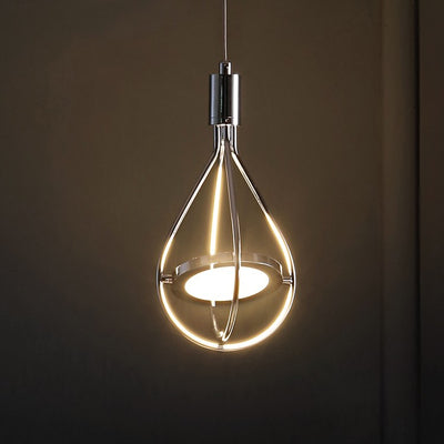 Orion Single-Light LED Pendant - Chrome