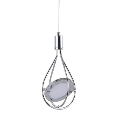 Orion Single-Light LED Pendant - Chrome