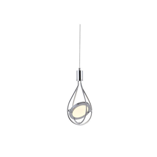 Orion Single-Light LED Pendant - Chrome