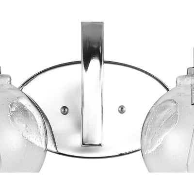 Sandrine Three-Light LED Bathroom Vanity Fixture - Chrome
