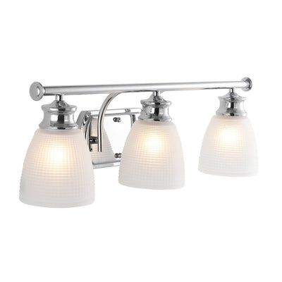 Beverly Three-Light LED Bathroom Vanity Fixture - Chrome