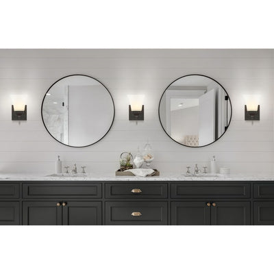 Staunton Single-Light Bathroom Wall Sconce - Oil Rubbed Bronze