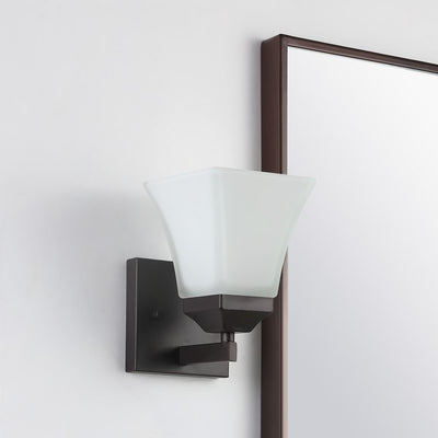 Staunton Single-Light Bathroom Wall Sconce - Oil Rubbed Bronze