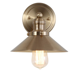 August Single-Light Wall Sconce - Brass Gold