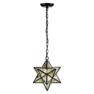 Stella Moravian Star Single-Light Pendant - Oil Rubbed Bronze