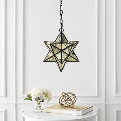 Stella Moravian Star Single-Light Pendant - Oil Rubbed Bronze