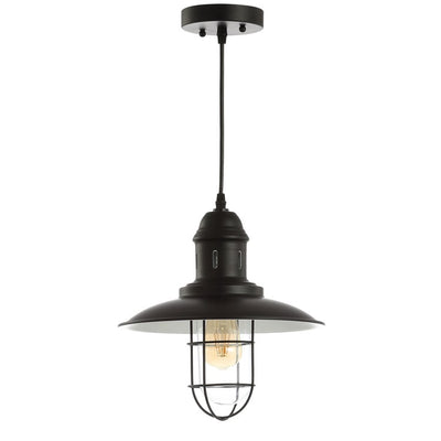 Deere Single-Light LED Pendant - Black