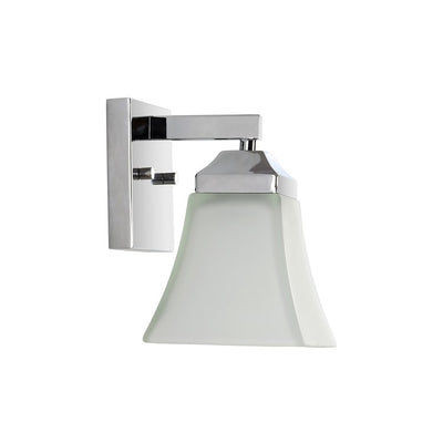 Staunton Single-Light Bathroom Wall Sconce - Chrome