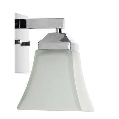 Staunton Single-Light Bathroom Wall Sconce - Chrome
