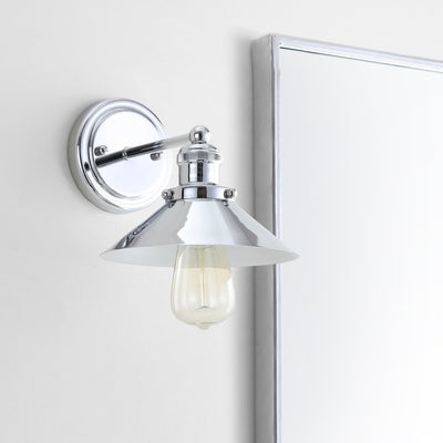 June Single-Light Wall Sconce - Chrome