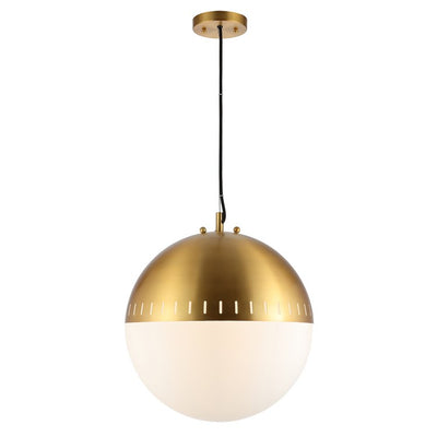 Remy Single-Light Globe Pendant - Brass Gold