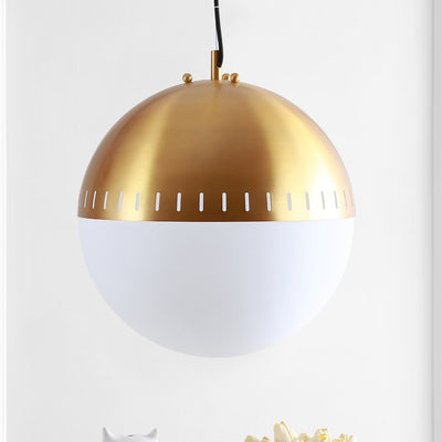 Remy Single-Light Globe Pendant - Brass Gold