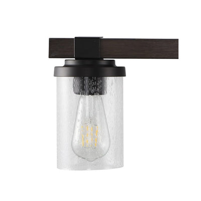 Bungalow Four-Light LED Bathroom Vanity Fixture - Oil Rubbed Bronze