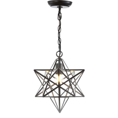 Stella Moravian Star Single-Light Pendant - Oil Rubbed Bronze