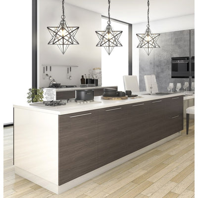Stella Moravian Star Single-Light Pendant - Oil Rubbed Bronze