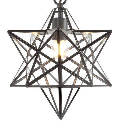 Stella Moravian Star Single-Light Pendant - Oil Rubbed Bronze