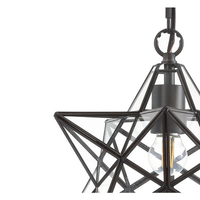 Stella Moravian Star Single-Light Pendant - Oil Rubbed Bronze