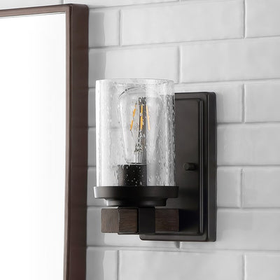 Bungalow Single-Light LED Bathroom Wall Sconce - Oil Rubbed Bronze