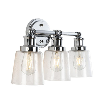 Beverly Three-Light LED Bathroom Vanity Fixture - Chrome