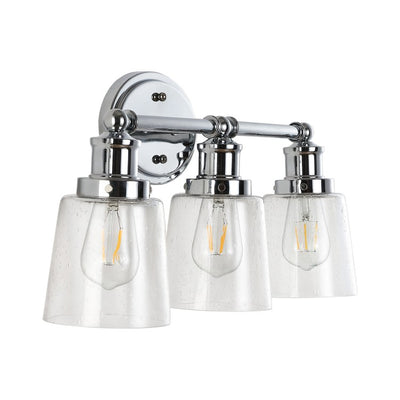 Beverly Three-Light LED Bathroom Vanity Fixture - Chrome