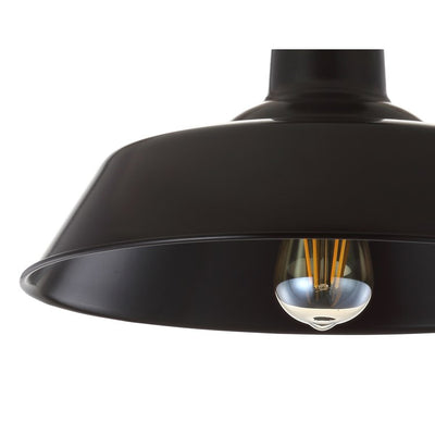 Cassidy Single-Light Semi-Flush Mount Ceiling Fixture - Oil Rubbed Bronze