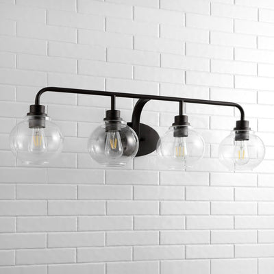 Sandrine Four-Light LED Bathroom Vanity Fixture - Oil Rubbed Bronze