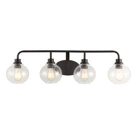 Sandrine Four-Light LED Bathroom Vanity Fixture - Oil Rubbed Bronze