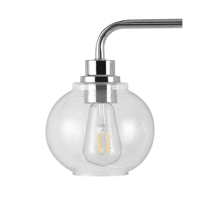 Sandrine Four-Light LED Bathroom Vanity Fixture - Chrome