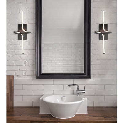 Sketch LED Wall Sconce - Black