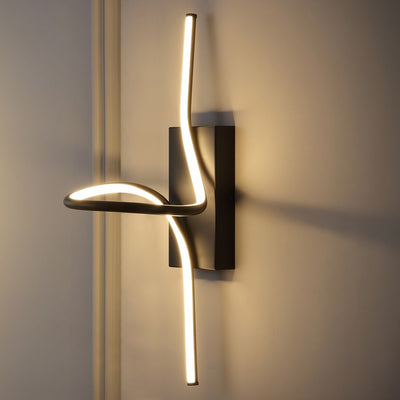 Sketch LED Wall Sconce - Black