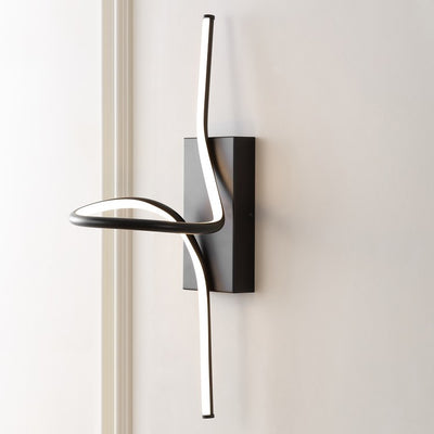 Sketch LED Wall Sconce - Black