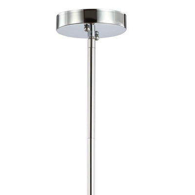 Turing Six-Light Chandelier - Chrome