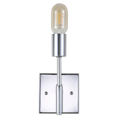 Turing Single-Light Wall Sconce - Chrome